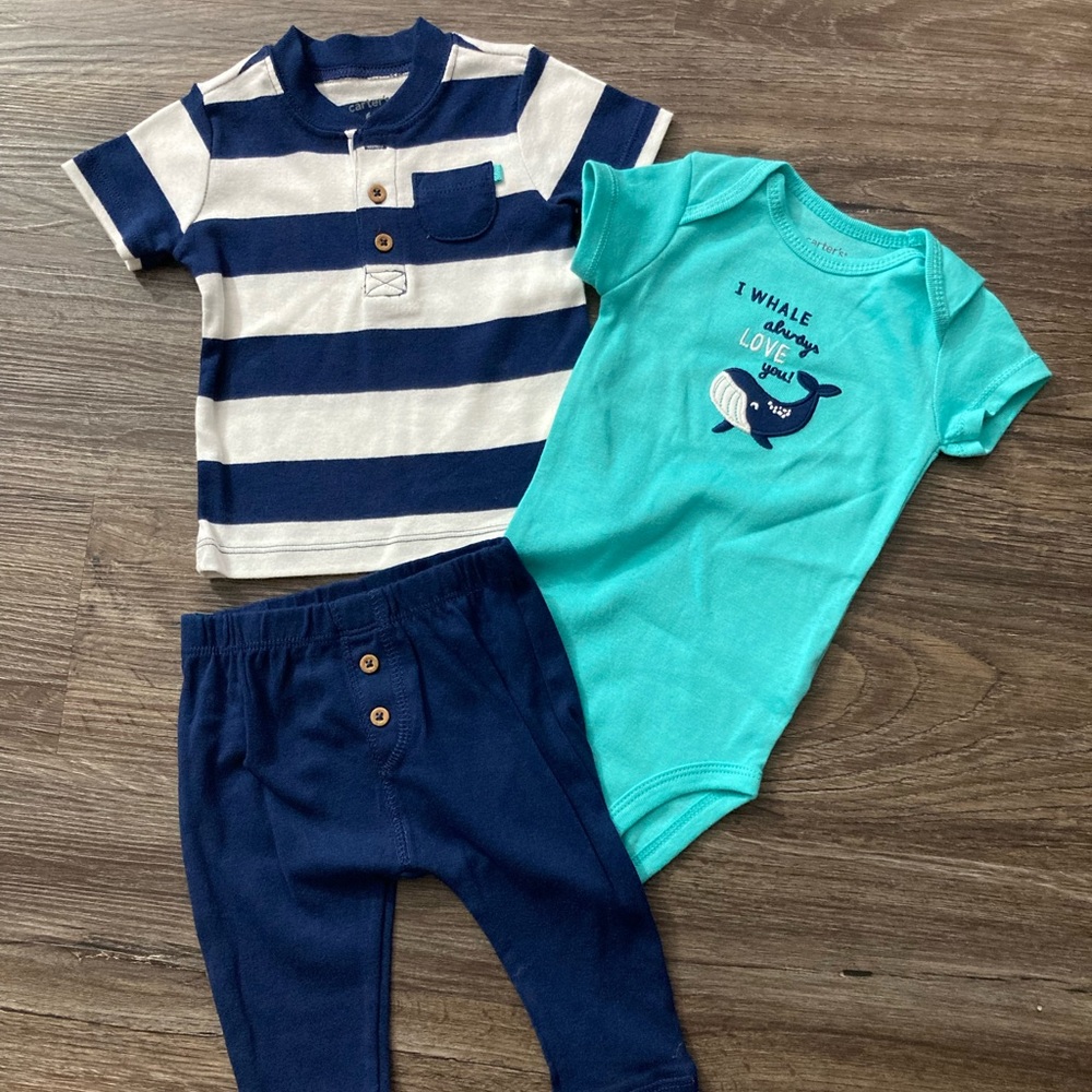NWT Carter’s 3-piece set